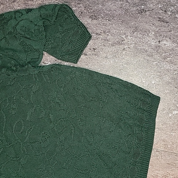 Vintage. Made in USA. Mathias. 💯 Acrylic crewneck pullover. Textured.Women's 2X - Picture 15 of 16